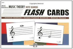 Seller image for Alfred's Essentials of Music Theory: Note Naming Flash Cards by Surmani, Andrew, Surmani, Karen Farnum, Manus, Morton [Paperback ] for sale by booksXpress