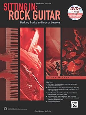 Bild des Verkufers fr Sitting In -- Rock Guitar: Backing Tracks and Improv Lessons, Book & DVD-ROM (Sitting In Series) by Meeker, Jared [Paperback ] zum Verkauf von booksXpress