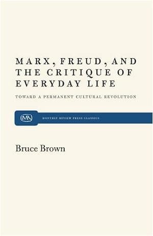 Seller image for Marx, Freud and the Critique by Brown, Bruce [Paperback ] for sale by booksXpress