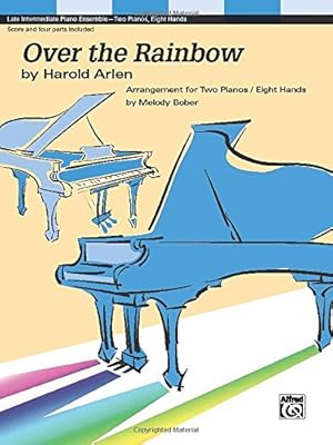 Seller image for Over the Rainbow: For 2 pianos, 8 hands, Sheet [Paperback ] for sale by booksXpress