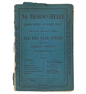 Bild des Verkufers fr [All the Year Round.] No Thoroughfare. By Charles Dickens and Wilkie Collins. Extra Christmas Number of All the Year Round. zum Verkauf von Jarndyce, The 19th Century Booksellers