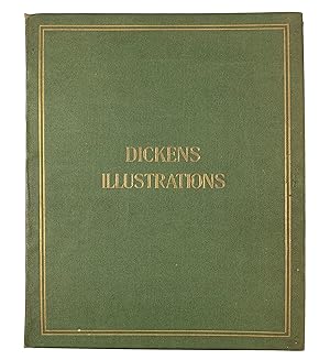 Immagine del venditore per [Illustrations.] Dickens Illustrations; facsimiles of original drawings, sketches, and studies for illustrations in the works of Charles Dickens by Cruikshank, Browne, Leech, Stone, and Fildes. Notes by Frederic G. Kitton. Folio. venduto da Jarndyce, The 19th Century Booksellers