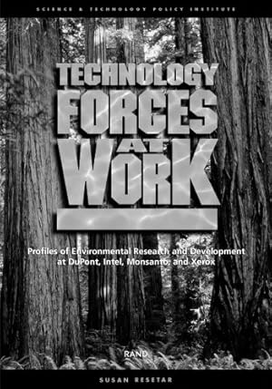 Image du vendeur pour Technology Forces at Work: Profiles of Enviromental Research and Development at DuPont, Intel, Monsanto, and Xerox (Rand Mr Series) by Resetar, Susan, Lachman, Beth, Lempert, Robert, Pinto, Monica [Paperback ] mis en vente par booksXpress