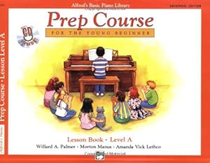 Imagen del vendedor de Alfred's Basic Piano Prep Course Lesson Book, Bk A: For the Young Beginner, Book & CD (Alfred's Basic Piano Library) by Willard A. Palmer, Morton Manus, Amanda Vick Lethco [Paperback ] a la venta por booksXpress