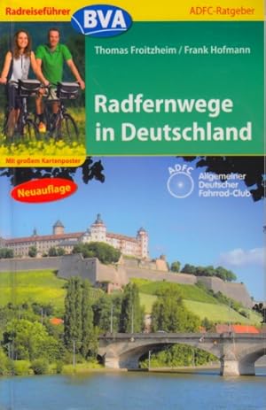 Bild des Verkufers fr Radreisefhrer BVA ~ Radfernwege in Deutschland : Mit groem Kartenposter. zum Verkauf von TF-Versandhandel - Preise inkl. MwSt.