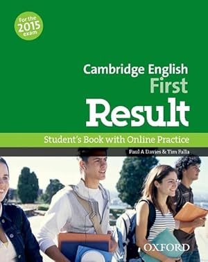 Imagen del vendedor de Cambridge English: First Result: Student's Book and Online Practice Pack (Compact Disc) a la venta por Grand Eagle Retail