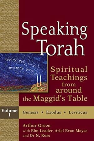 Seller image for Speaking Torah Vol 1: Spiritual Teachings from around the Maggid's Table [Soft Cover ] for sale by booksXpress