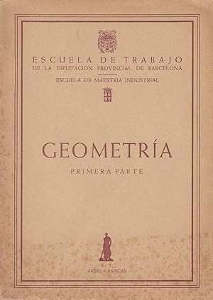 Imagen del vendedor de GEOMETRIA Primera Parte a la venta por Libreria Rosela