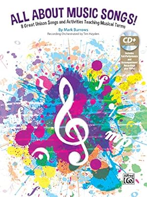 Bild des Verkufers fr All About Music Songs!: 8 Great Unison Songs and Activities Teaching Musical Terms, Book & Enhanced CD [Soft Cover ] zum Verkauf von booksXpress