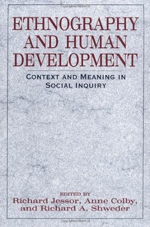 Seller image for Ethnography and Human Development: Context and Meaning in Social Inquiry (The John D. and Catherine T. MacArthur Foundation Series on Mental Health and Development) [Paperback ] for sale by booksXpress