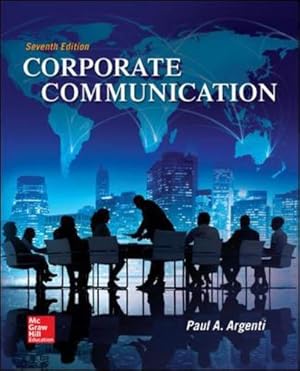 Seller image for Corporate Communication by Argenti, Paul A [Paperback ] for sale by booksXpress