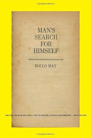 Imagen del vendedor de Man's Search for Himself by May, Rollo [Paperback ] a la venta por booksXpress