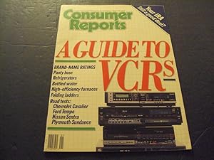 Seller image for Consumer Reports Jan 1987 Your IRA Still Good? , Road Test for sale by Joseph M Zunno