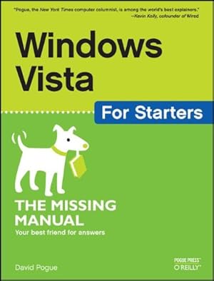 Image du vendeur pour Windows Vista for Starters: The Missing Manual by Pogue, David [Paperback ] mis en vente par booksXpress