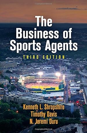 Seller image for The Business of Sports Agents by Shropshire, Kenneth L., Davis, Timothy, Duru, N. Jeremi [Hardcover ] for sale by booksXpress