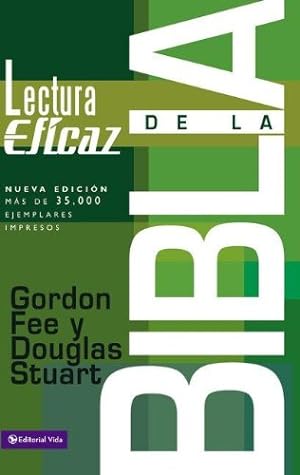 Seller image for La lectura eficaz de la Biblia (Spanish Edition) by Fee, Gordon D. [Paperback ] for sale by booksXpress