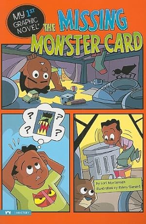 Seller image for The Missing Monster Card (My First Graphic Novel) by Mortensen, Lori [Paperback ] for sale by booksXpress