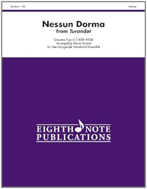 Immagine del venditore per Nessun Dorma (from Turandot): Score & Parts (Eighth Note Publications) [Paperback ] venduto da booksXpress