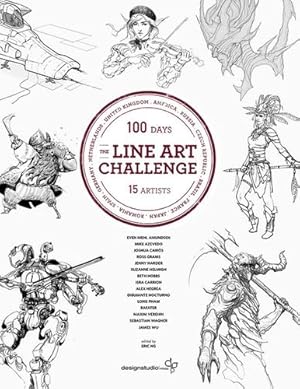 Seller image for The Line Art Challenge: 100 sketches for 100 days [Paperback ] for sale by booksXpress