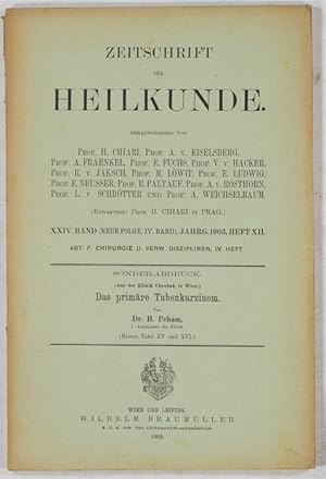 Seller image for Das primre Tubenkarzinom. for sale by Antiq. F.-D. Shn - Medicusbooks.Com