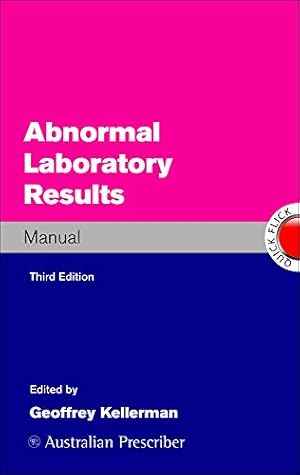 Seller image for Abnormal Laboratory Results Manual [Soft Cover ] for sale by booksXpress