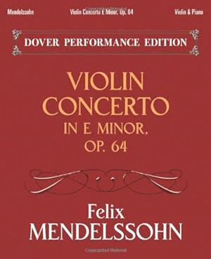 Seller image for Violin Concerto in E Minor, Op. 64: with Separate Violin Part (Dover Chamber Music Scores) [Soft Cover ] for sale by booksXpress