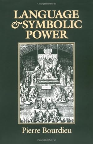 Imagen del vendedor de Language and Symbolic Power by Bourdieu, Pierre [Paperback ] a la venta por booksXpress