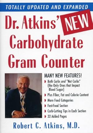 Seller image for Dr. Atkins' New Carbohydrate Gram Counter by Atkins, M.D., Robert C. [Paperback ] for sale by booksXpress