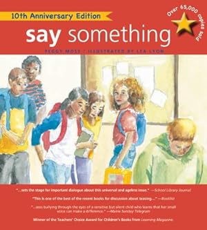 Imagen del vendedor de Say Something: 10th Anniversary Edition by Moss, Peggy [Paperback ] a la venta por booksXpress