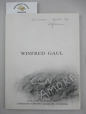 Immagine del venditore per Winfred Gaul - Hommage a Winfred. Testo di Elisabetta Longari . venduto da Chiemgauer Internet Antiquariat GbR
