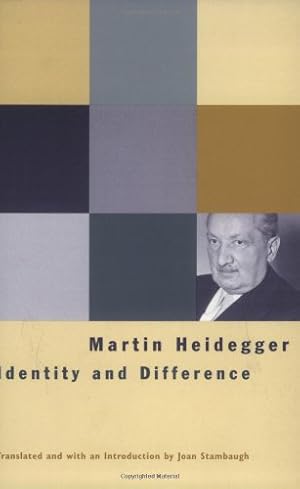 Seller image for Identity and Difference by Heidegger, Martin [Paperback ] for sale by booksXpress