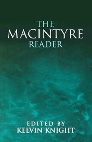 Bild des Verkufers fr The MacIntyre Reader by Alasdair C. MacIntyre [Paperback ] zum Verkauf von booksXpress
