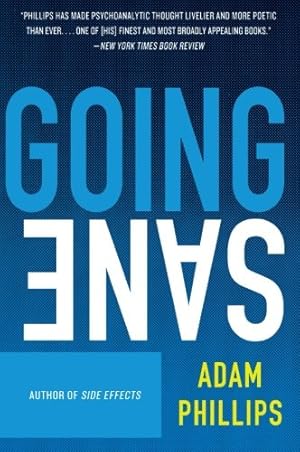 Seller image for Going Sane by Phillips, Adam [Paperback ] for sale by booksXpress