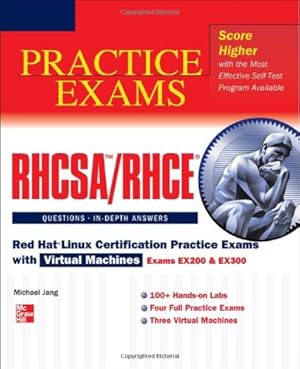 Seller image for RHCSA/RHCE Red Hat Linux Certification Practice Exams with Virtual Machines (Exams EX200 & EX300) by Jang, Michael [Paperback ] for sale by booksXpress