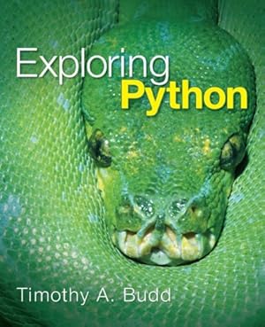 Seller image for Exploring Python by Budd data structures using java, Timothy A [Paperback ] for sale by booksXpress