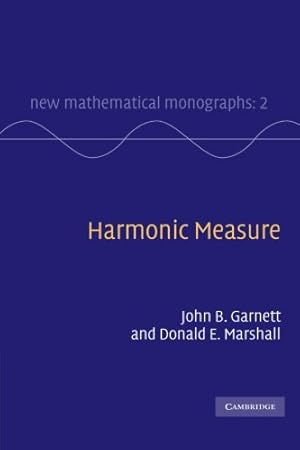 Seller image for Harmonic Measure (New Mathematical Monographs) by Garnett, John B., Marshall, Donald E. [Paperback ] for sale by booksXpress