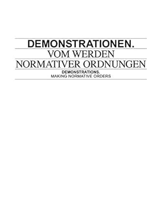 Imagen del vendedor de Demonstrations: Making Normative Orders [Hardcover ] a la venta por booksXpress