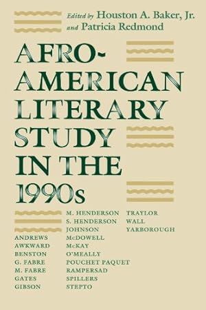 Seller image for Afro-American Literary Study in the 1990s (Black Literature and Culture) [Paperback ] for sale by booksXpress
