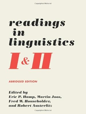 Seller image for Readings in Linguistics I & II [Paperback ] for sale by booksXpress