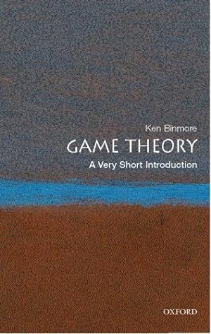 Imagen del vendedor de Game Theory: A Very Short Introduction by Binmore, Ken [Paperback ] a la venta por booksXpress