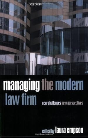 Imagen del vendedor de Managing the Modern Law Firm: New Challenges, New Perspectives [Paperback ] a la venta por booksXpress