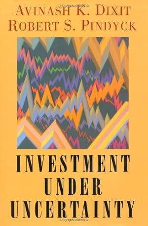 Bild des Verkufers fr Investment under Uncertainty by Avinash K. Dixit, Robert S. Pindyck [Hardcover ] zum Verkauf von booksXpress