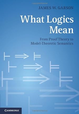 Seller image for What Logics Mean: From Proof Theory to Model-Theoretic Semantics by Garson, James W. [Paperback ] for sale by booksXpress