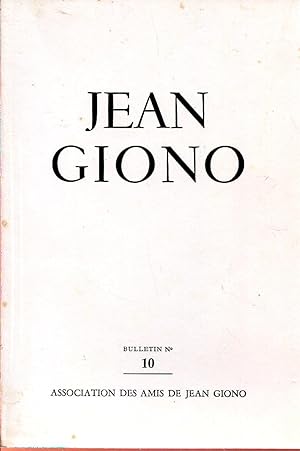 Seller image for Association des Amis de Jean Giono 10 for sale by Sylvain Par