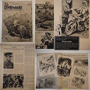 Imagen del vendedor de Die Wehrmacht Nr.19 vom 10. September 1941 / 5.Jahrgang * Aus dem Tagebuch eines S o w j e t k o m m i s s a r s : M i t L  g e u n d G e n i c k s c h u s s a la venta por Galerie fr gegenstndliche Kunst