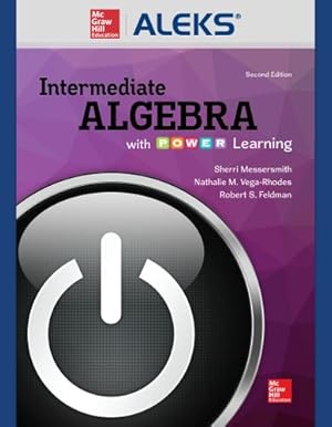 Immagine del venditore per ALEKS 360 Access Card 18 weeks for Intermediate Algebra With P.O.W.E.R. Learning by Messersmith Assistant Professor, Sherri, Vega-Rhodes, Nathalie, Feldman Dean College of Social & Behavioral Sciences, Robert S [Unknown Binding ] venduto da booksXpress