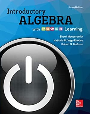 Seller image for Integrated Video and Study Guide POWER Intro Algebra [No Binding ] for sale by booksXpress