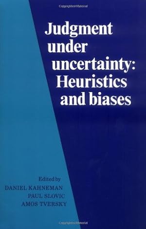 Seller image for Judgment Under Uncertainty: Heuristics and Biases [Paperback ] for sale by booksXpress