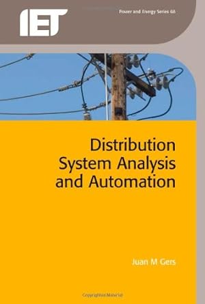 Seller image for Distribution System Analysis and Automation (Energy Engineering) by Gers, Juan M. [Hardcover ] for sale by booksXpress