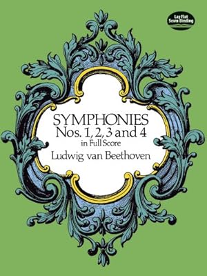 Seller image for Symphonies Nos. 1, 2, 3 and 4 in Full Score (Dover Music Scores) [Soft Cover ] for sale by booksXpress